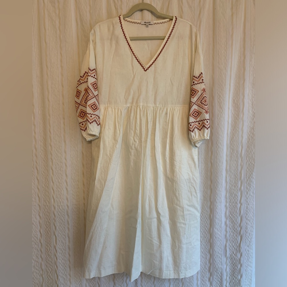 Beautiful Linen Madewell Dress